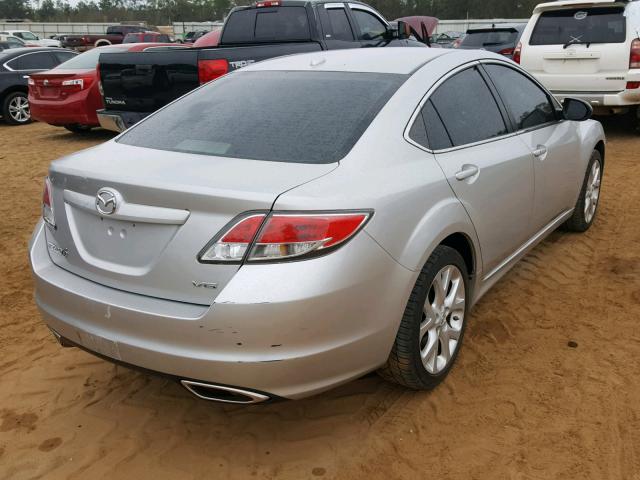 1YVHP82B795M28802 - 2009 MAZDA 6 S SILVER photo 4