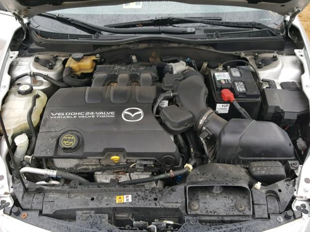 1YVHP82B795M28802 - 2009 MAZDA 6 S SILVER photo 7