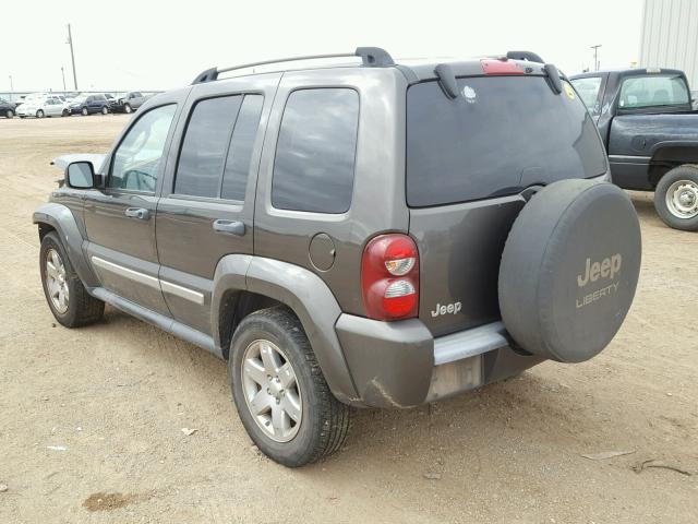 1J4GK58K36W195488 - 2006 JEEP LIBERTY LI GRAY photo 3