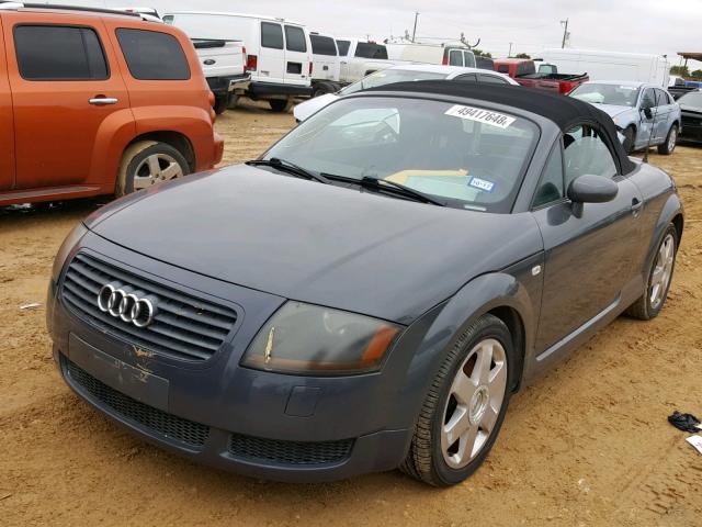 TRUTC28N521019999 - 2002 AUDI TT CHARCOAL photo 2