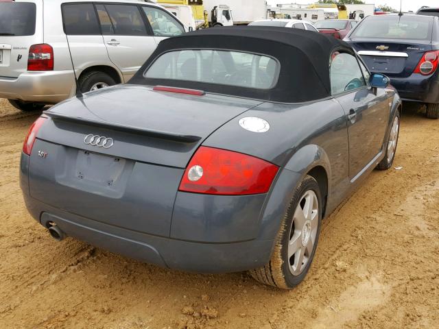 TRUTC28N521019999 - 2002 AUDI TT CHARCOAL photo 4