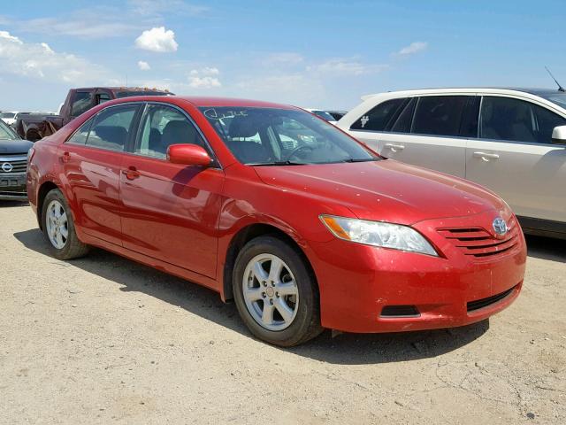 4T4BE46K07R008677 - 2007 TOYOTA CAMRY NEW RED photo 1