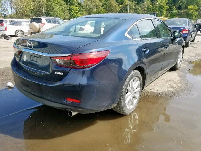 JM1GJ1U55G1455812 - 2016 MAZDA 6 SPORT BLUE photo 4