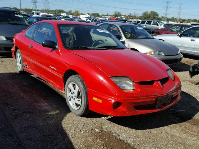 3G2JB12T8YS125512 - 2000 PONTIAC SUNFIRE SE RED photo 1