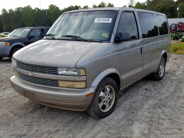 1GNDM19X33B112786 - 2003 CHEVROLET ASTRO GOLD photo 2