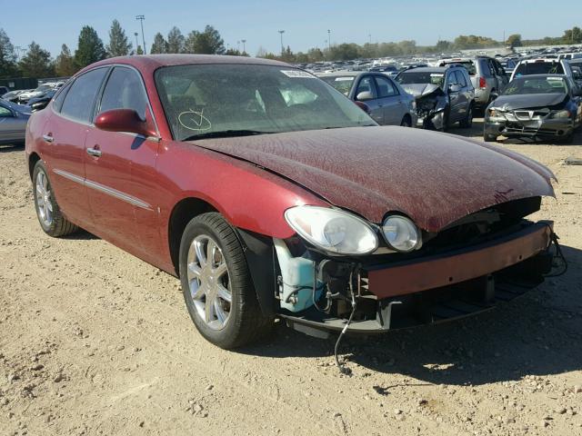 2G4WD582471243158 - 2007 BUICK LACROSSE C MAROON photo 1