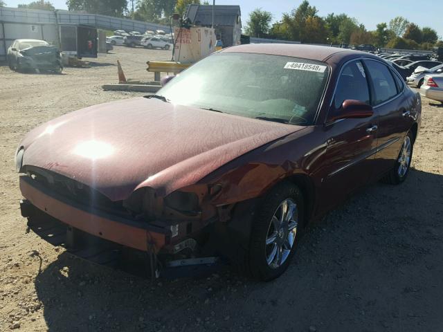 2G4WD582471243158 - 2007 BUICK LACROSSE C MAROON photo 2