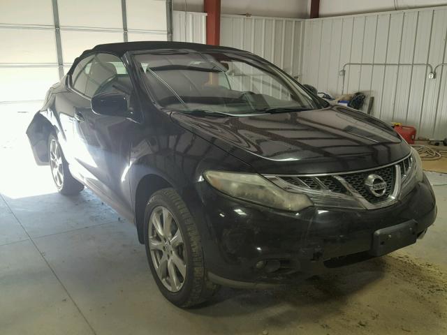 JN8AZ1FY5DW200182 - 2013 NISSAN MURANO CRO BLACK photo 1