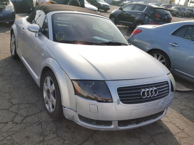 TRUTC28N121019854 - 2002 AUDI TT SILVER photo 1