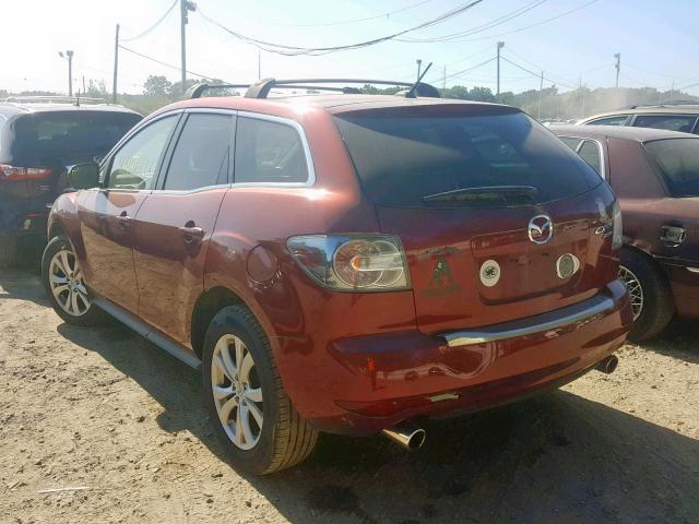 JM3ER4CL3B0408544 - 2011 MAZDA CX-7 RED photo 3