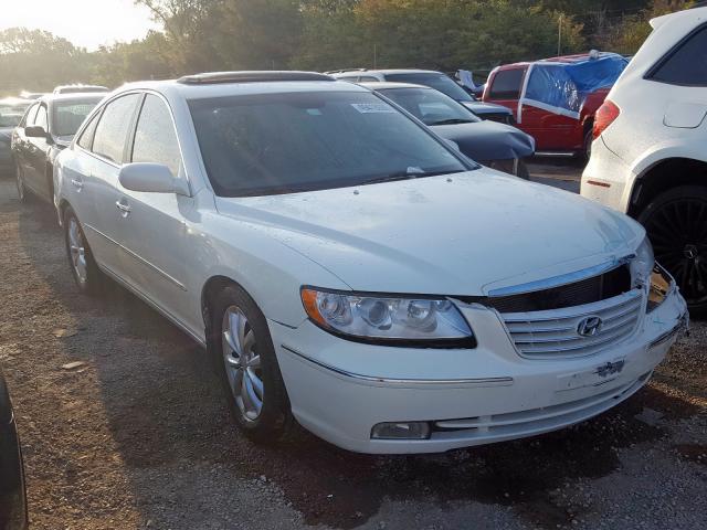 KMHFC46F16A128041 - 2006 HYUNDAI AZERA SE WHITE photo 1