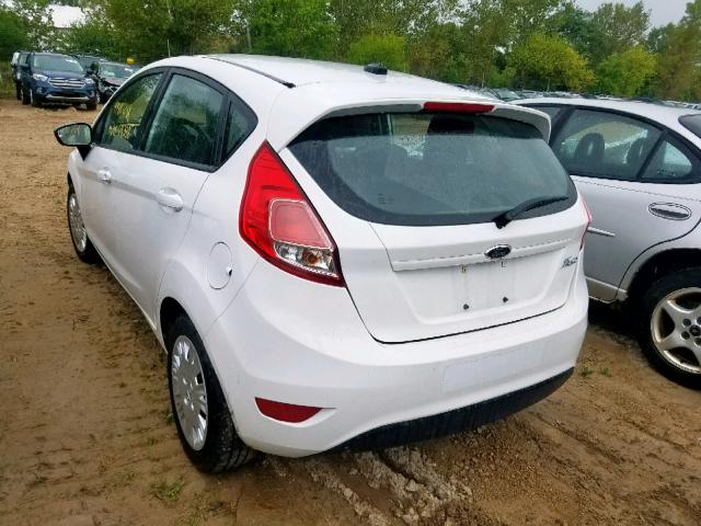 3FADP4TJ4GM127551 - 2016 FORD FIESTA S WHITE photo 3