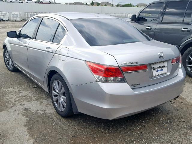 1HGCP2F83CA222579 - 2012 HONDA ACCORD EXL SILVER photo 3