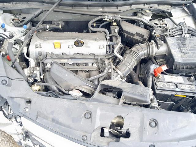 1HGCP2F83CA222579 - 2012 HONDA ACCORD EXL SILVER photo 7