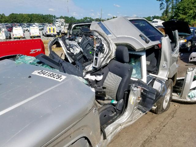 1J8GN58K49W543079 - 2009 JEEP LIBERTY LI SILVER photo 9