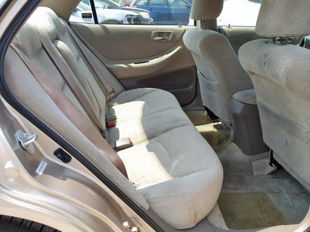 1HGCG56431A074686 - 2001 HONDA ACCORD LX GOLD photo 6