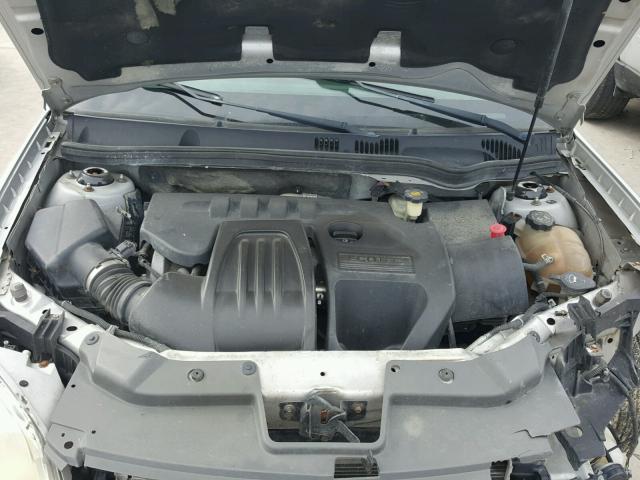 1G1AL58F787181708 - 2008 CHEVROLET COBALT LT SILVER photo 7