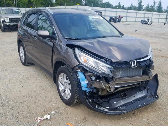 2HKRM3H76FH518026 - 2015 HONDA CR-V EXL BROWN photo 1