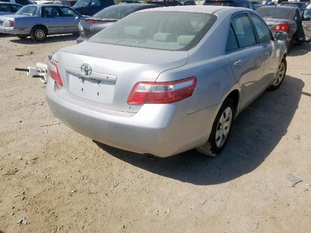 4T1BE46KX7U504743 - 2007 TOYOTA CAMRY NEW SILVER photo 4