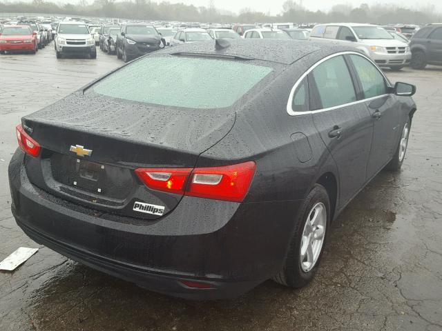 1G1ZB5ST7JF170451 - 2018 CHEVROLET MALIBU LS 黑色 照片 4