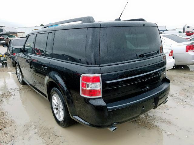 2FMGK5B81JBA10802 - 2018 FORD FLEX SE BLACK photo 3