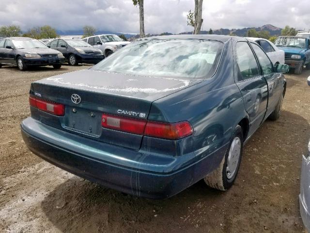 JT2BG22K8W0205310 - 1998 TOYOTA CAMRY CE GREEN photo 4