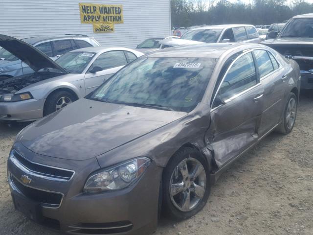 1G1ZD5E17BF142946 - 2011 CHEVROLET MALIBU 2LT BROWN photo 2