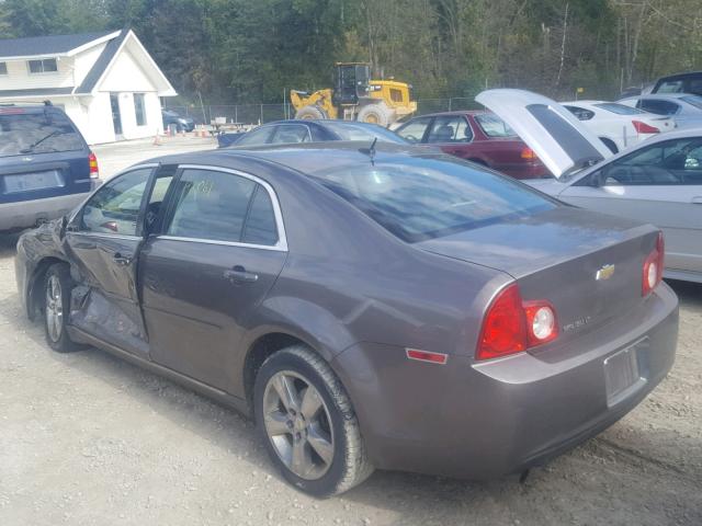 1G1ZD5E17BF142946 - 2011 CHEVROLET MALIBU 2LT BROWN photo 3