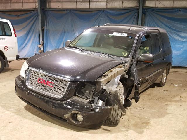 1GKET12P246182613 - 2004 GMC ENVOY XUV BLACK photo 2