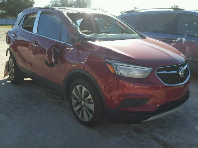 KL4CJASB1HB008682 - 2017 BUICK ENCORE PRE RED photo 1