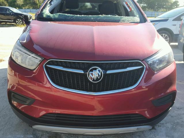 KL4CJASB1HB008682 - 2017 BUICK ENCORE PRE RED photo 9