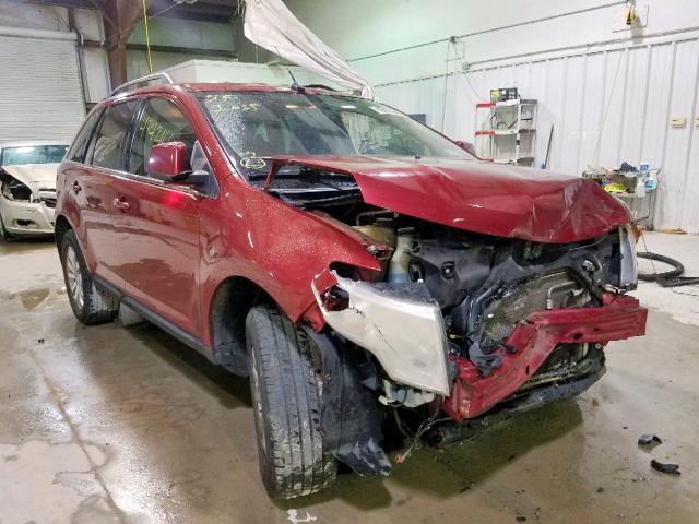 2FMDK49C38BB37763 - 2008 FORD EDGE LIMIT RED photo 1