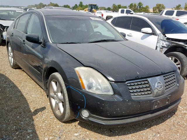 1N4BA41EX6C817898 - 2006 NISSAN MAXIMA SE BLACK photo 1