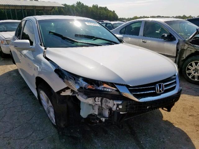 1HGCR2F87DA201603 - 2013 HONDA ACCORD EXL WHITE photo 1