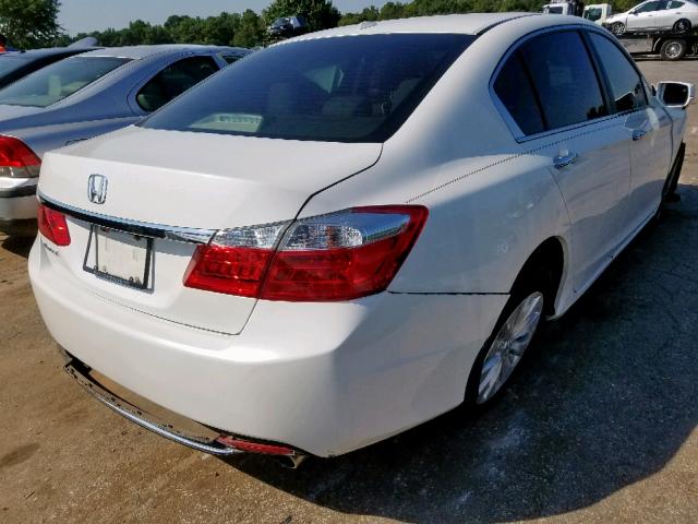 1HGCR2F87DA201603 - 2013 HONDA ACCORD EXL WHITE photo 4