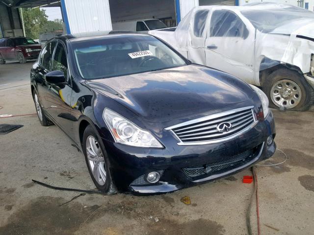 JN1CV6AP0DM304394 - 2013 INFINITI G37 BASE BLACK photo 1