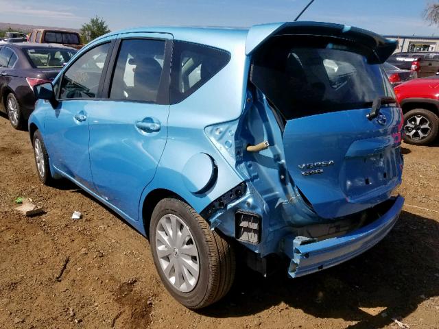 3N1CE2CP2FL364969 - 2015 NISSAN VERSA NOTE BLUE photo 3