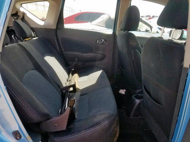 3N1CE2CP2FL364969 - 2015 NISSAN VERSA NOTE BLUE photo 6