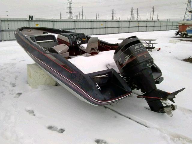 USJD48PDE989 - 1990 FISH BOAT BURGUNDY photo 3