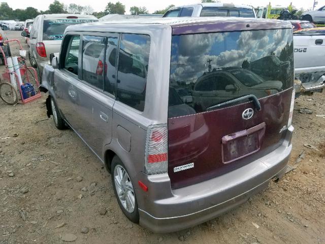 JTLKT324540159219 - 2004 TOYOTA SCION XB TAN photo 3