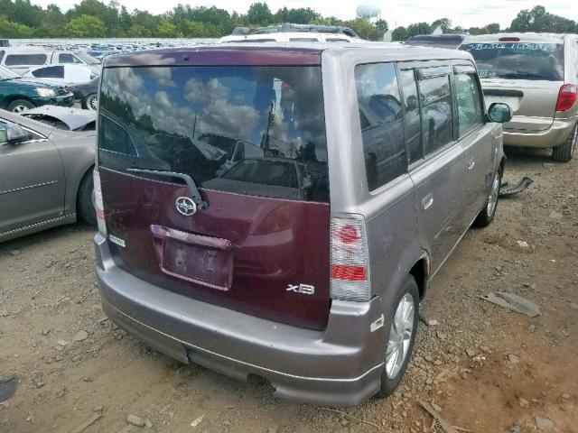 JTLKT324540159219 - 2004 TOYOTA SCION XB TAN photo 4