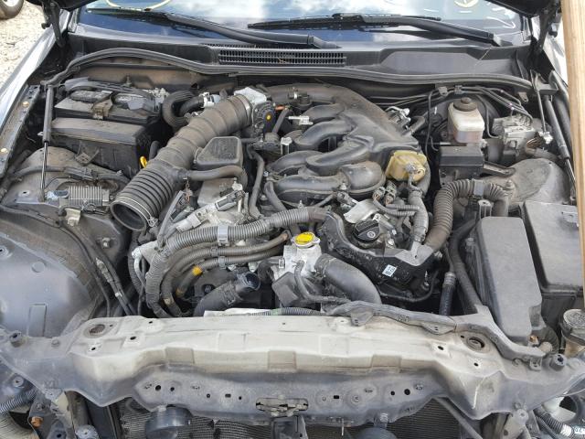 JTHBK262775026260 - 2007 LEXUS IS250 GRAY photo 7