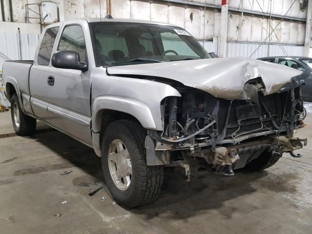 2GTEK19B951312095 - 2005 GMC NEW SIERRA SILVER photo 1