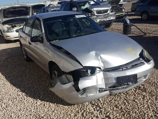 1G1JF52F547210746 - 2004 CHEVROLET CAVALIER L SILVER photo 1