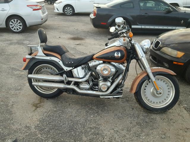 1HD1BX5468Y012135 - 2008 HARLEY-DAVIDSON FLSTF 105T ORANGE photo 9