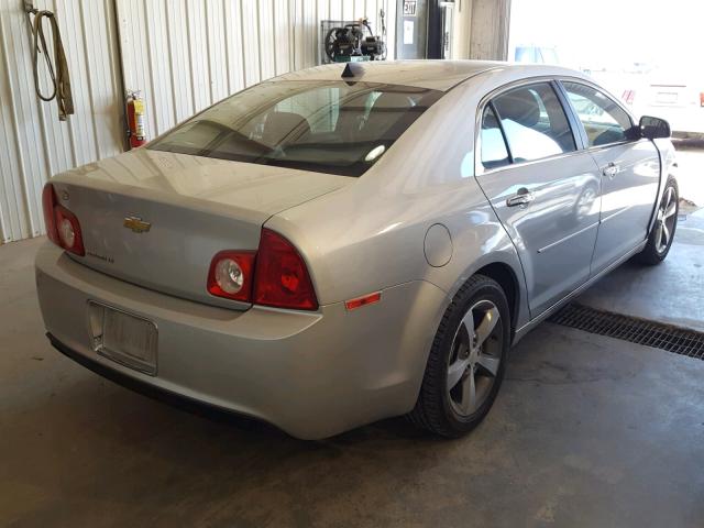 1G1ZC5E08CF152008 - 2012 CHEVROLET MALIBU 1LT ვერცხლისფერი ფოტო 4