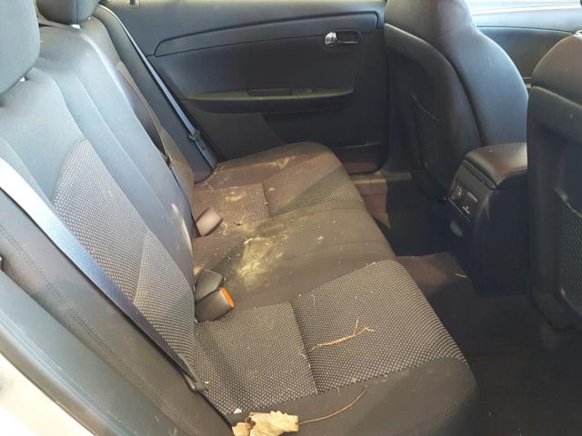 1G1ZC5E08CF152008 - 2012 CHEVROLET MALIBU 1LT ვერცხლისფერი ფოტო 6