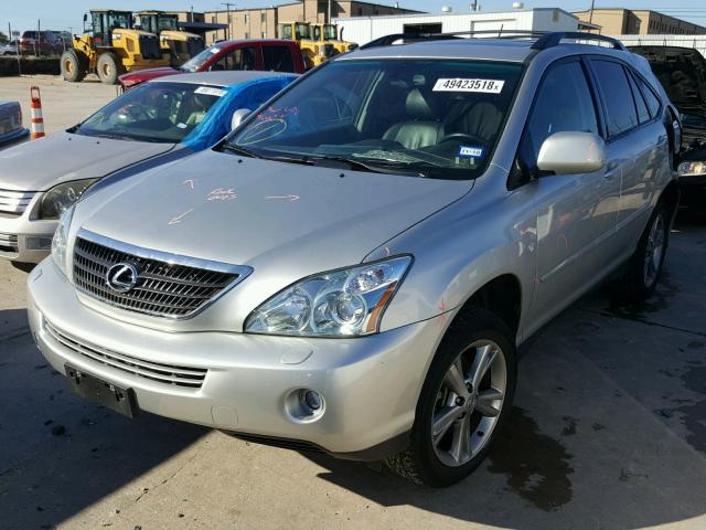 JTJGW31U260002063 - 2006 LEXUS RX 400 SILVER photo 2