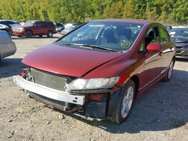 2HGFA1F60BH528260 - 2011 HONDA CIVIC LX-S Qırmızı foto 2