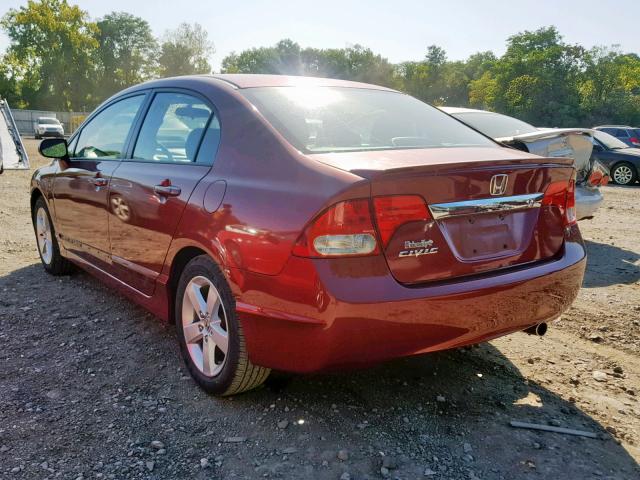 2HGFA1F60BH528260 - 2011 HONDA CIVIC LX-S Qırmızı foto 3